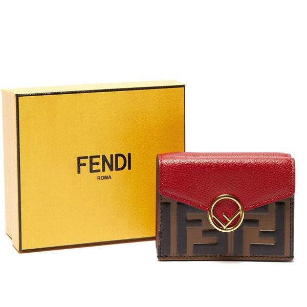 FENDI 財布偽物 F is Fendi コンパクトな「エフ イズ フェンディ」三つ折り財布 2052621